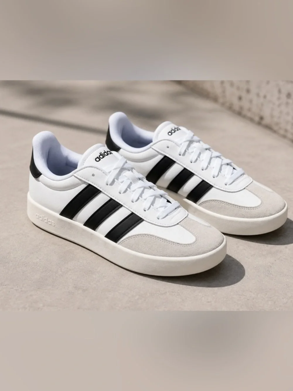 Adidas Women Barreda White Black New 10 & 11